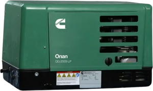 Cummins Onan QG 2500i RV Generator 2.5kW LP Propane 120V Single Phase 2.5HGLAA-8310