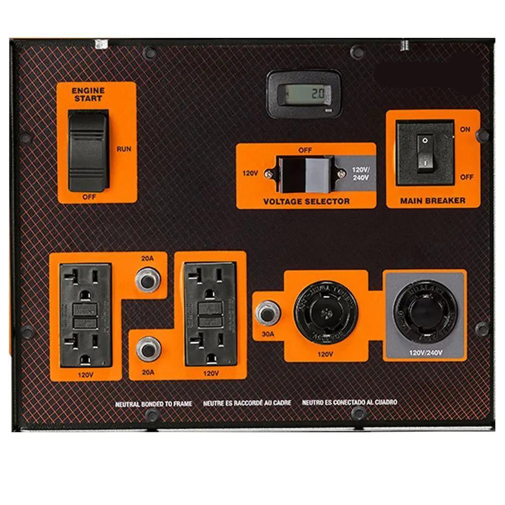 Generac XD5000E 5000W/5500W Diesel Electric Start Generator 6864 Generac