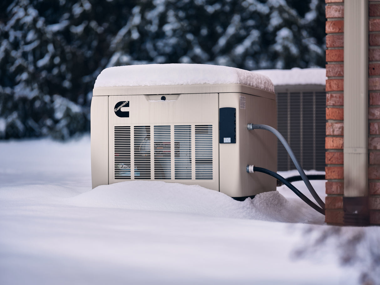 Cummins Quiet Connect Extreme Cold RS20ACE 20kW Air-Cooled Standby Generator Cummins