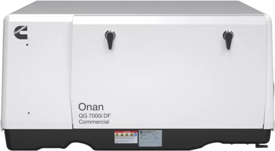 Cummins Onan QG 7000i DF Commercial Mobile Generator 7kW Dual Fuel Gas LP 120/240V Single Phase 7HGLCB-8315 EFI EVAP
