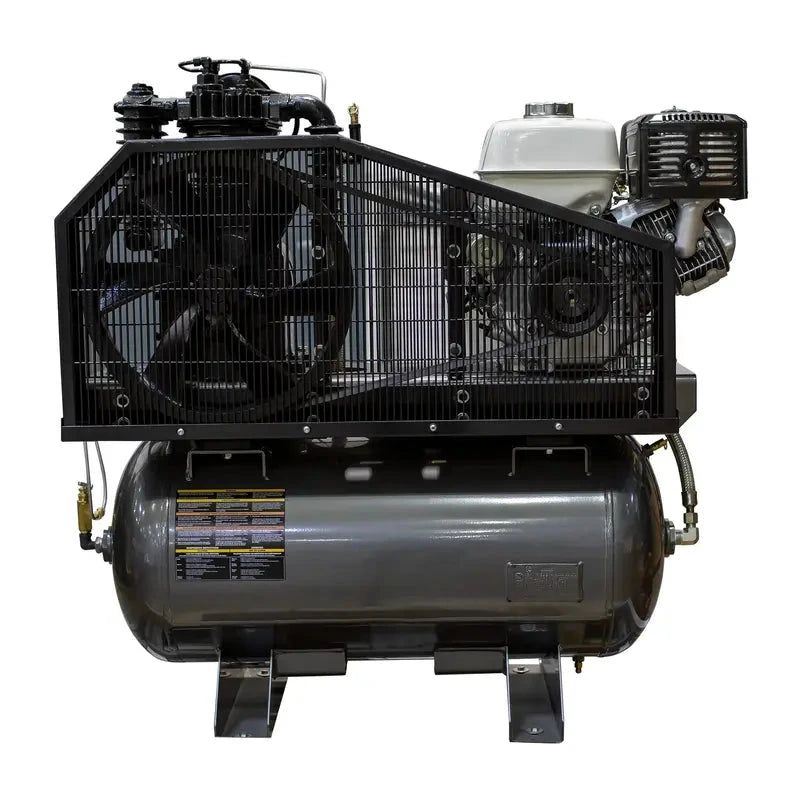 BE Power 23 CFM @ 175 PSI Gas Air Compressor with Honda GX390 Engine BE Power Equipment