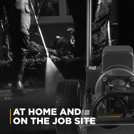 BE Power 2,000 PSI 3.5 GPM 5.0 HP Electric Pressure Washer with Baldor Motor and AR Triplex Pump - B205EA