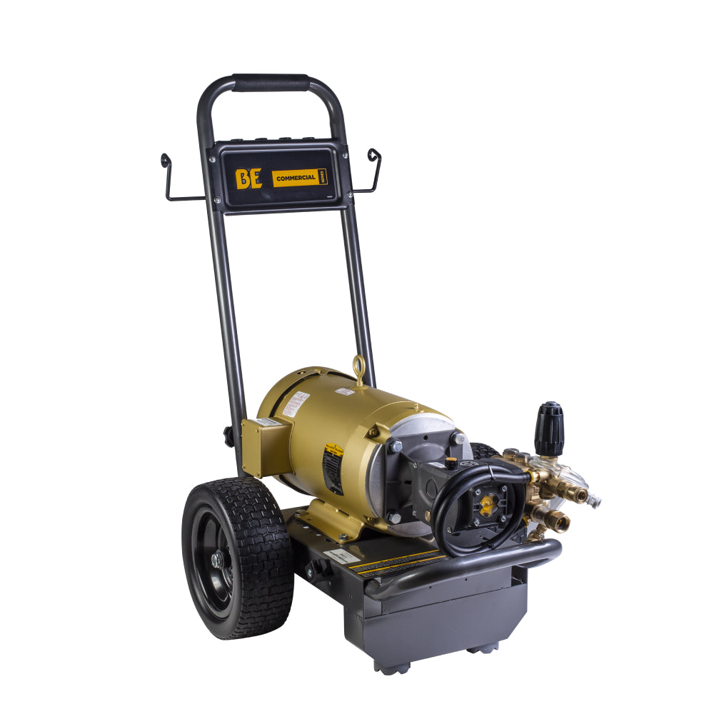 BE Power 2,700 PSI 3.5 GPM 7.5 HP Electric Pressure Washer with Baldor Motor and AR Triplex Pump - B2775E3AHE