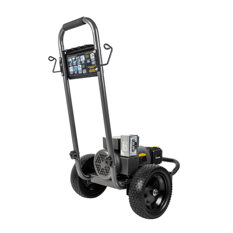 BE Power 2,000 PSI 3.5 GPM 5.0 HP Electric Pressure Washer with Baldor Motor and AR Triplex Pump - B205E34A