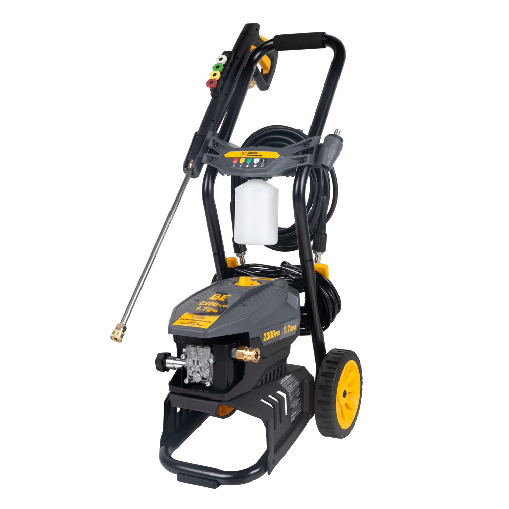 BE Power 2,300 PSI 1.7 GPM Electric Pressure Washer with AR Axial Pump - P2317EN