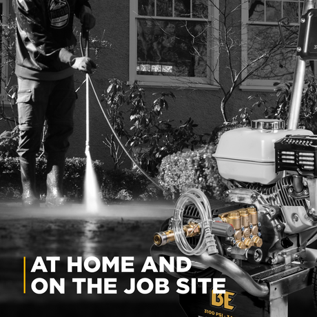 BE Power 3,100 PSI 3.1 GPM Cold Water Gas Pressure Washer - B3165HSGS