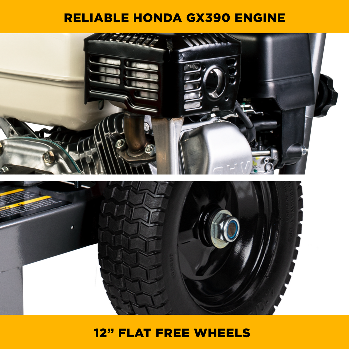 BE Power 4,200 PSI 4.2 GPM Cold Water Gas Pressure Washer - B4213HAAS