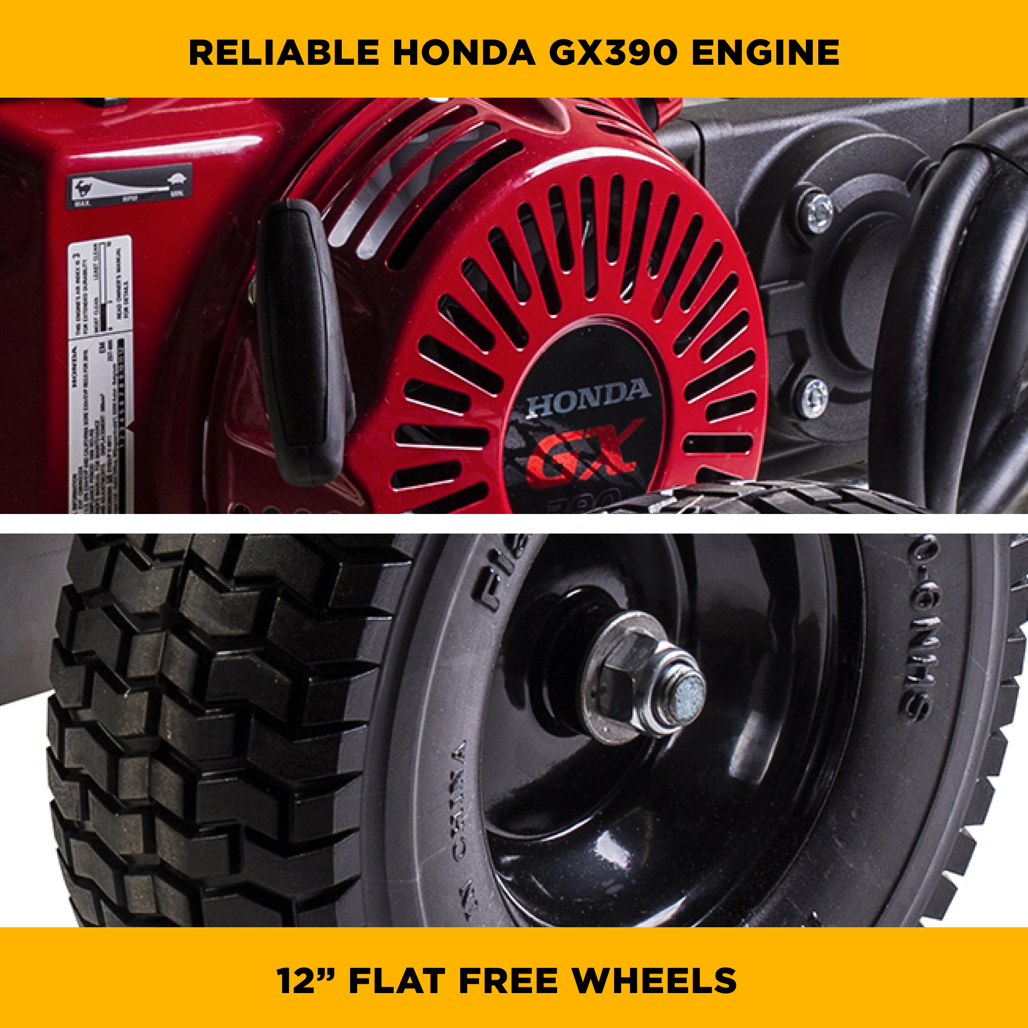 BE Power 4,200 PSI 4.2 GPM Cold Water Gas Pressure Washer - B4213HABGS