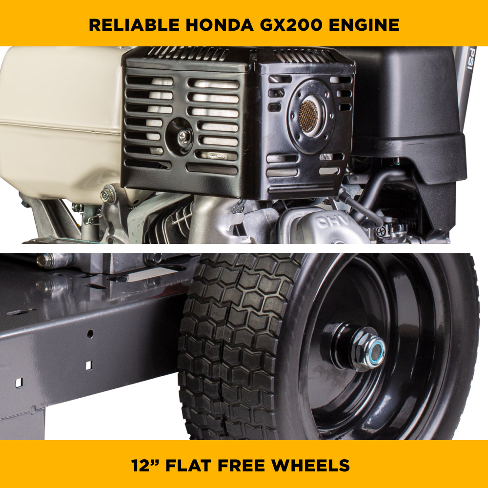 BE Power 4,200 PSI 4.2 GPM Cold Water Gas Pressure Washer - B4213HCS