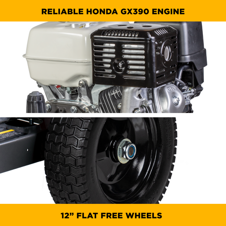 BE Power 4,200 PSI 4.2 GPM Cold Water Gas Pressure Washer - B4213HSCS