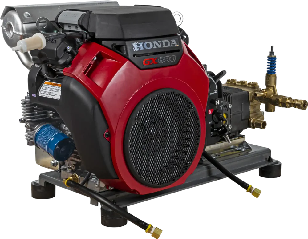 BE Power 4,200 PSI 8.5 GPM Cold Water Gas Pressure Washer - B4224HETBAS BE Power Equipment