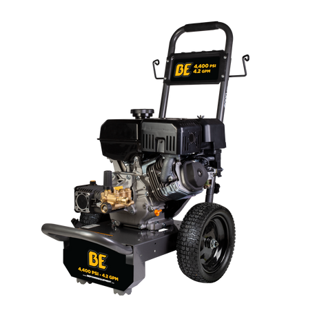 BE Power 4,400 PSI 4.2 GPM Cold Water Gas Pressure Washer - B4415PA
