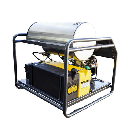 BE Power 4,000 PSI - 5.5 GPM Hot Water Pressure Washer with Honda GX690 Engine and AR Triplex Pump - HW4024HA12V BE Power Equipment