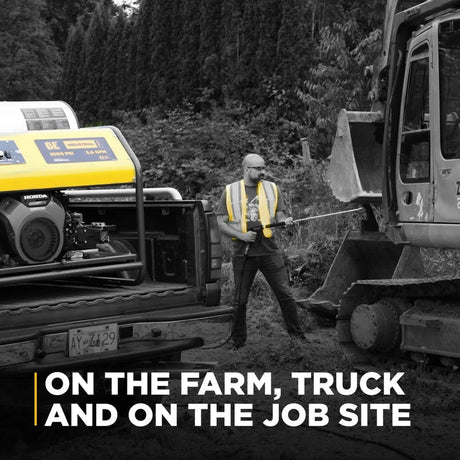 BE Power 3,500 PSI 8.5 GPM Hot Water Pressure Washer BE Power Equipment