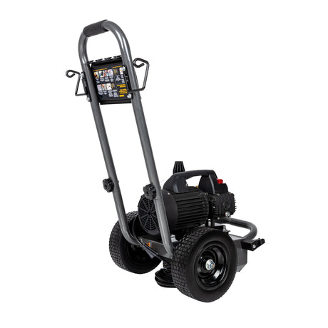 BE Power 1,500 PSI 1.6 GPM 1.5 HP Electric Pressure Washer with Powerease Motor and Triplex Pump - B1515EN