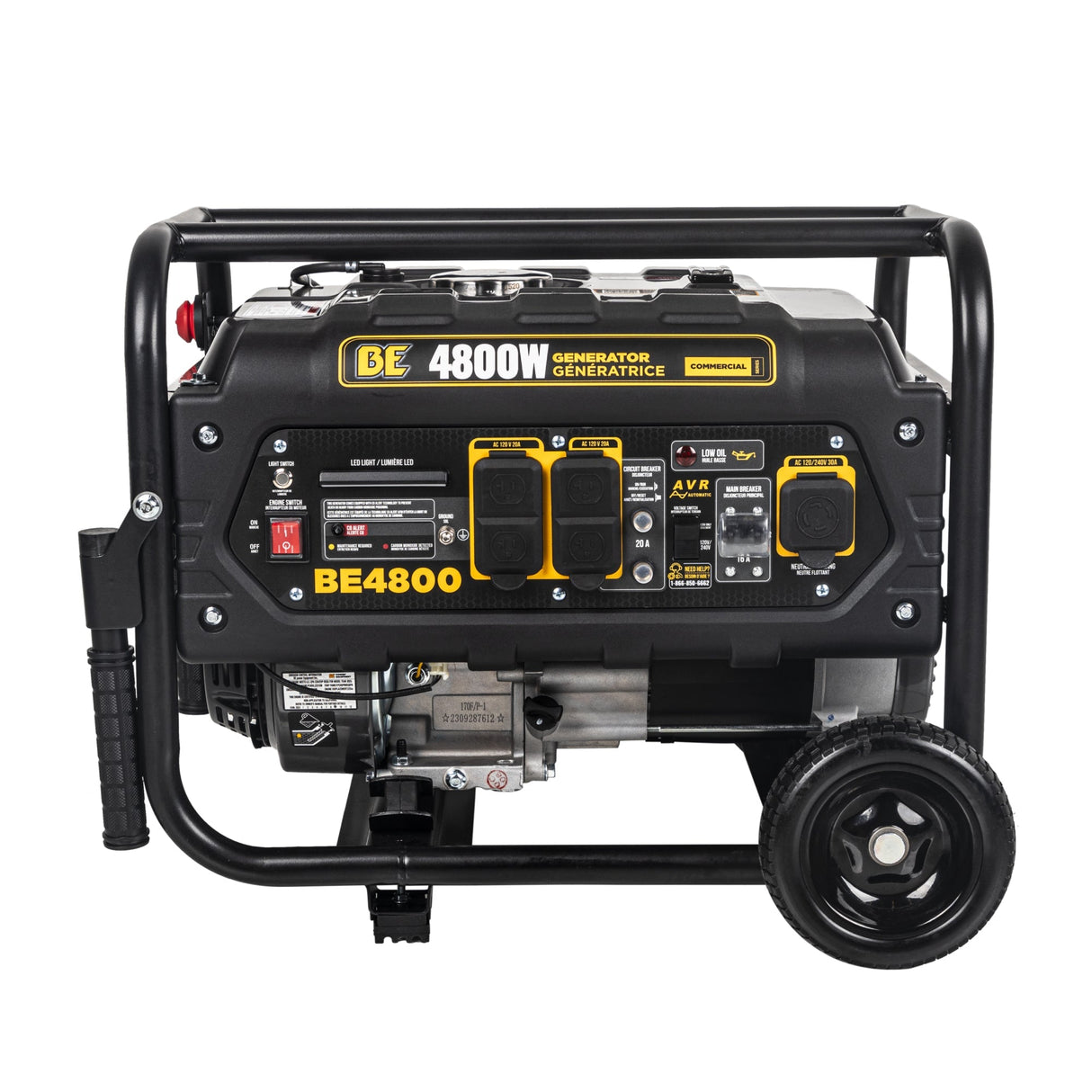 BE Power 4,800 Watt Generator - BE4800