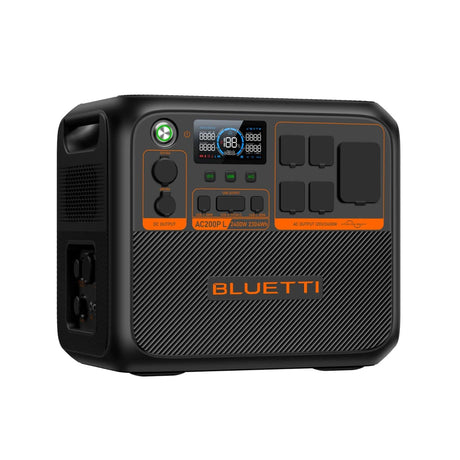 BLUETTI AC200P L Portable Power Station | 2304 Wh | 3600W | 1200W Solar Input
