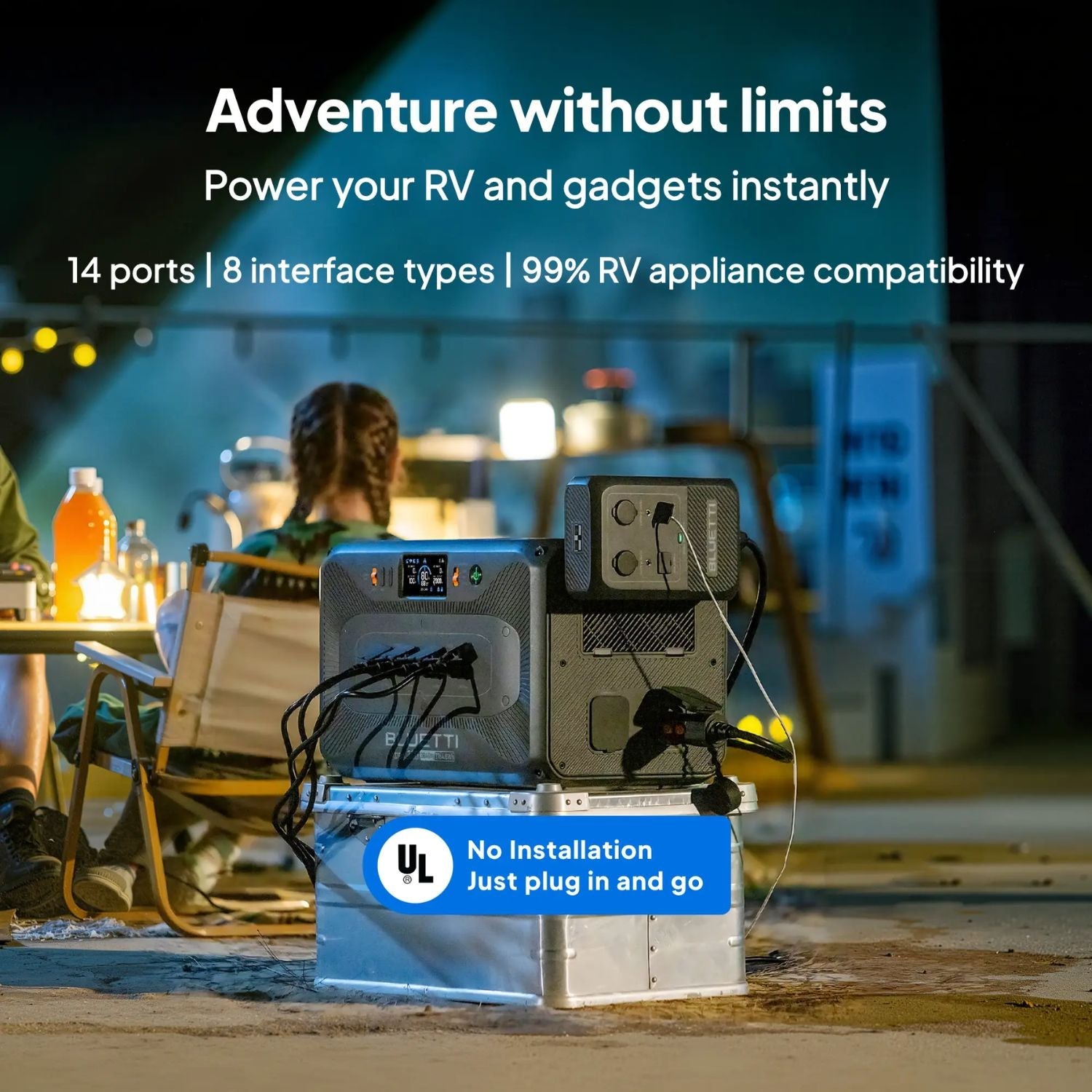 BLUETTI Apex 300 Portable Power Station | 2764.8Wh | 3840W | 2400W Solar Input