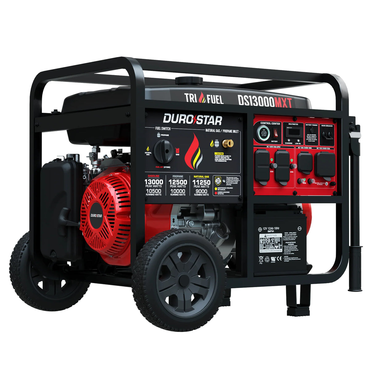DuroStar DS13000MXT Tri Fuel Portable Generator 13000W Mr. Volt, Inc.