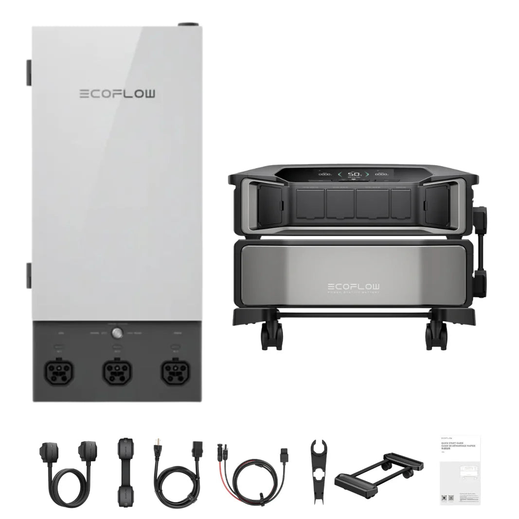 EcoFlow DELTA Pro Ultra Inverter With Smart Home Panel 2, 1 battery EFDPU-BP-SHP2-US Ecoflow