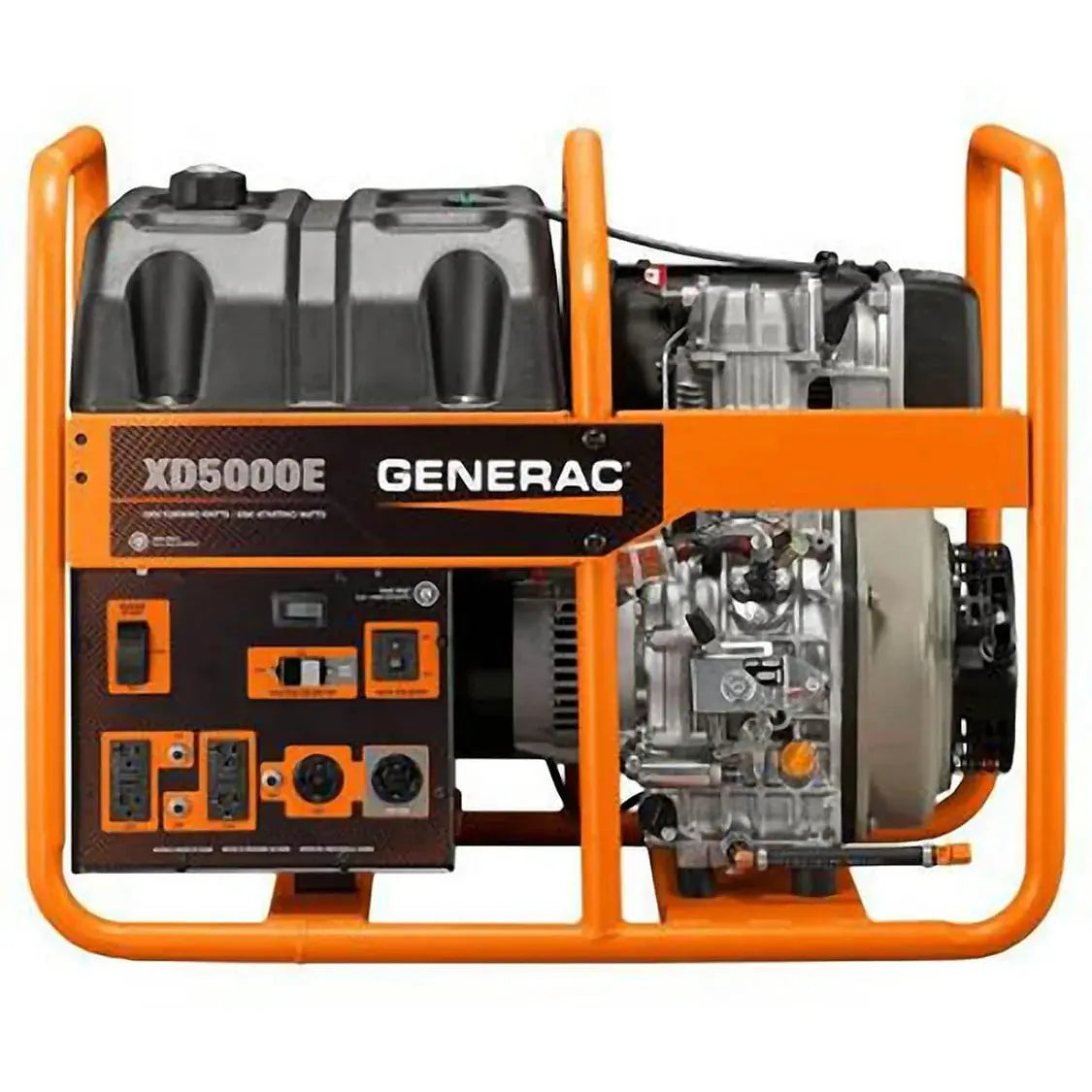 Generac XD5000E 5000W/5500W Diesel Electric Start Generator 6864 Generac