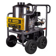 BE Power 4,000 PSI - 4.0 GPM Hot Water Pressure Washer with Powerease 420 Engine and AR Triplex Pump - HW4015RA BE Power Equipment