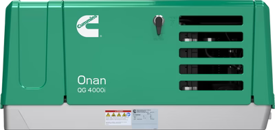 Cummins Onan QG 4000i RV Generator 4kW EFI Gasoline 120V Single Phase 4HGLBA-8306 EVAP