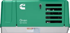 Cummins Onan QG 4000i RV Generator 4kW EFI Gasoline 120V Single Phase 4HGLBA-8306 EVAP