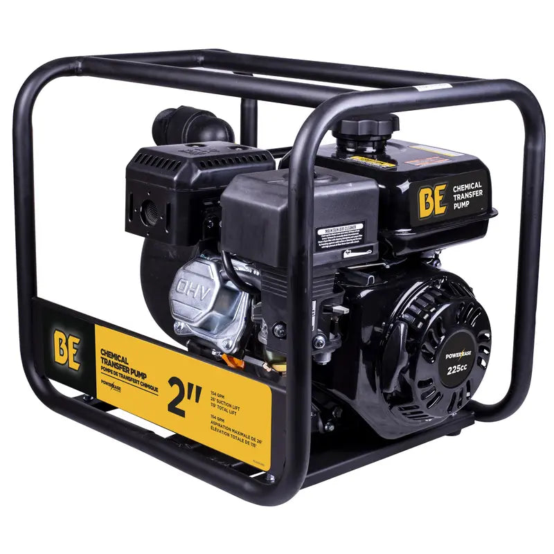 BE Power 2" Chemical Transfer Pump with Powerease 225 Engine