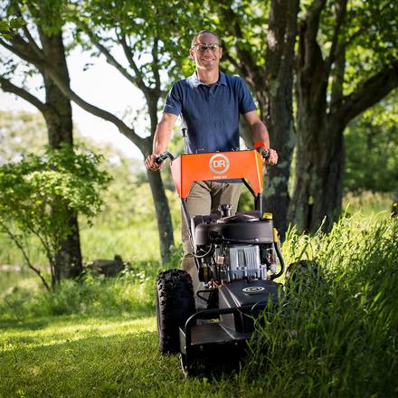 DR Brush Mower PRO 26 — 15.5 HP Briggs & Stratton, Electric Start, 26" Deck DR Power