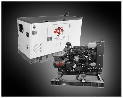 Wildcat 10kW Weather Proof Enclosure Renegade 3ph Tier 4F Diesel Generator Wildcat Power Gen
