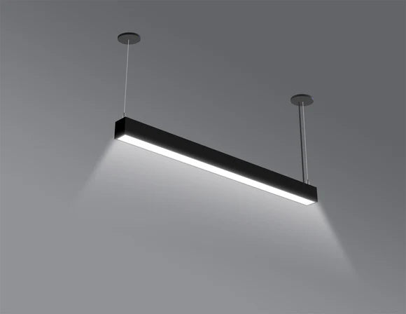 LED Linear Light - L8070 - Milky Flat Lens - 2ft Gl LED US Lighting