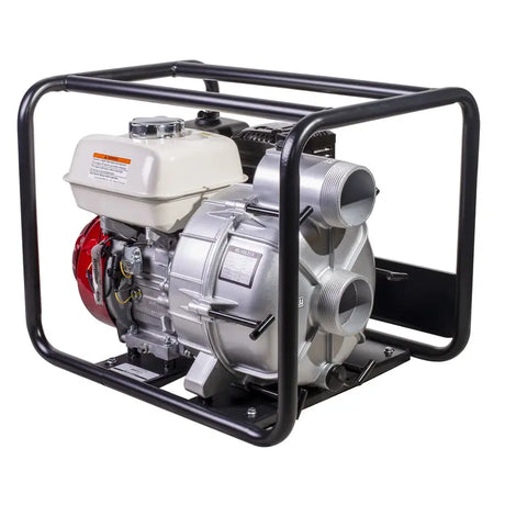 BE Power 3" 36PSI 264GPM Semi-Trash Transfer Pump with Honda GX200 Engine