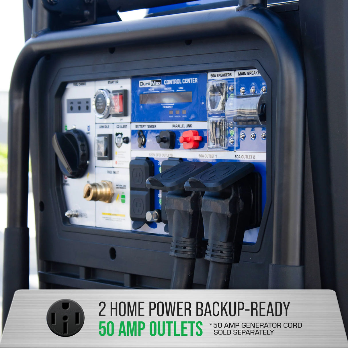 DuroMax XP16000iHT Tri-Fuel Portable Generator DuroMax