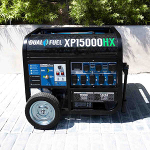 DuroMax XP15000HX Dual Fuel Portable Generator