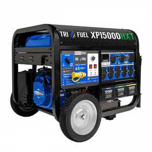 DuroMax XP15000HXT Tri-Fuel Portable Generator