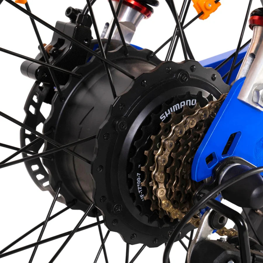 HappyRun G100 48V/38Ah 2000W Dual Battery Electric Bike