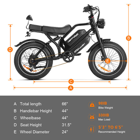 2025 NEW HappyRun G70 2000W Dual Battery Fast Electric Cargo Bike for Sale