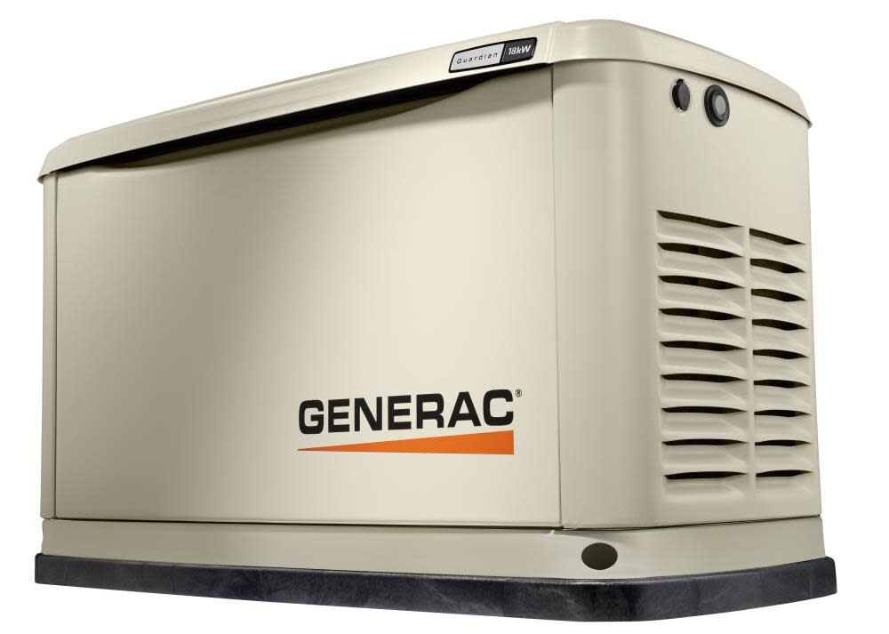 Generac Guardian Series 18,000 Watt (18kw) Dual Fuel 50-State Air-Cooled Home Standby Generator