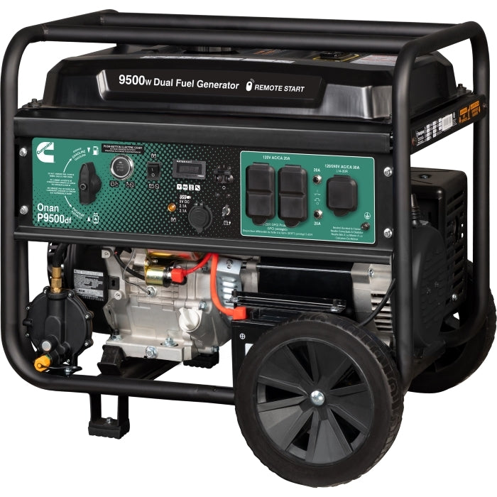 Cummins Onan 9500 Watt Dual Fuel Portable Generator