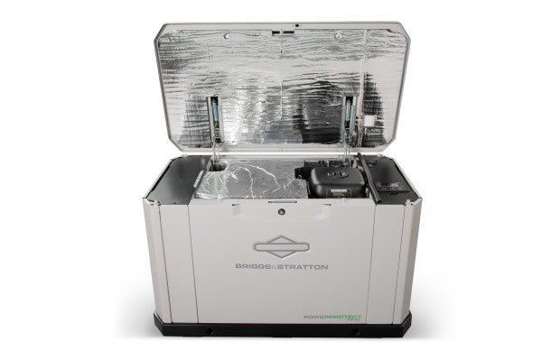 18/18kW (LP/NG) - PP18 Standby Generator, Vanguard, 120/240V, Aluminum Enclosure, GC-1032 Controller Briggs & Stratton