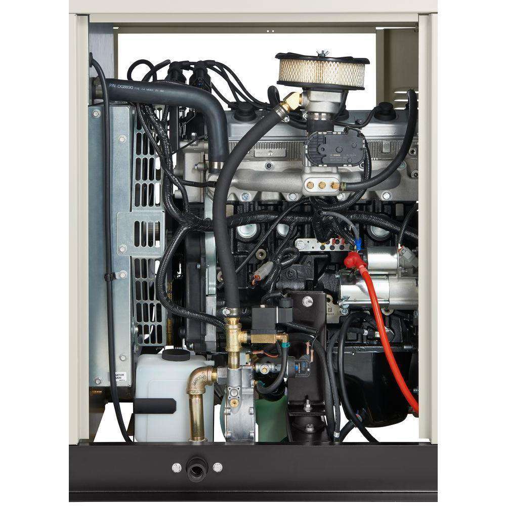 Generac Protector Series 30kW Automatic Standby Generator | Liquid-Cooled, Natural Gas/Propane, Whole Home Backup