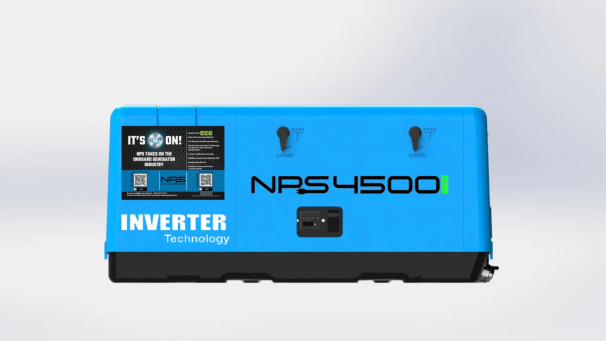 Next-Gen NPS 4500 Watt Onboard RV Inverter Generator Gasoline Next-Gen Power Systems
