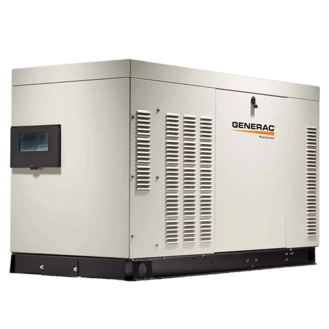 Generac Protector Series 30kW Automatic Standby Generator | Liquid-Cooled, Natural Gas/Propane, Whole Home Backup