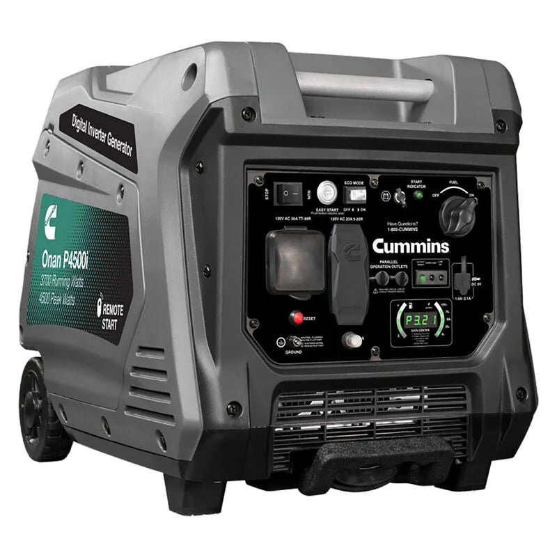 Cummins Onan Dual-Fuel Inverter Generator P4500i