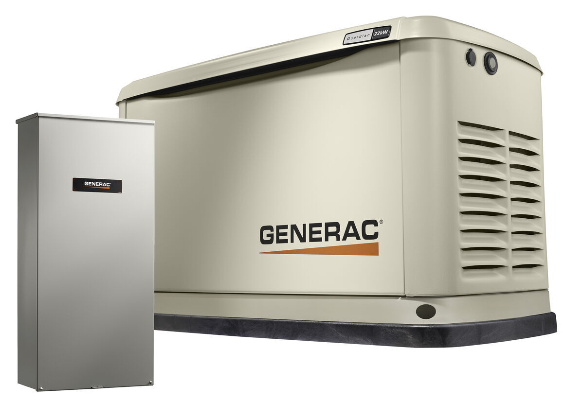 7043 - 22/19.5 KW Air-Cooled Standby Generator, Aluminum Enclosure, 200SE (not CUL) Updated with NEW EPA Certification