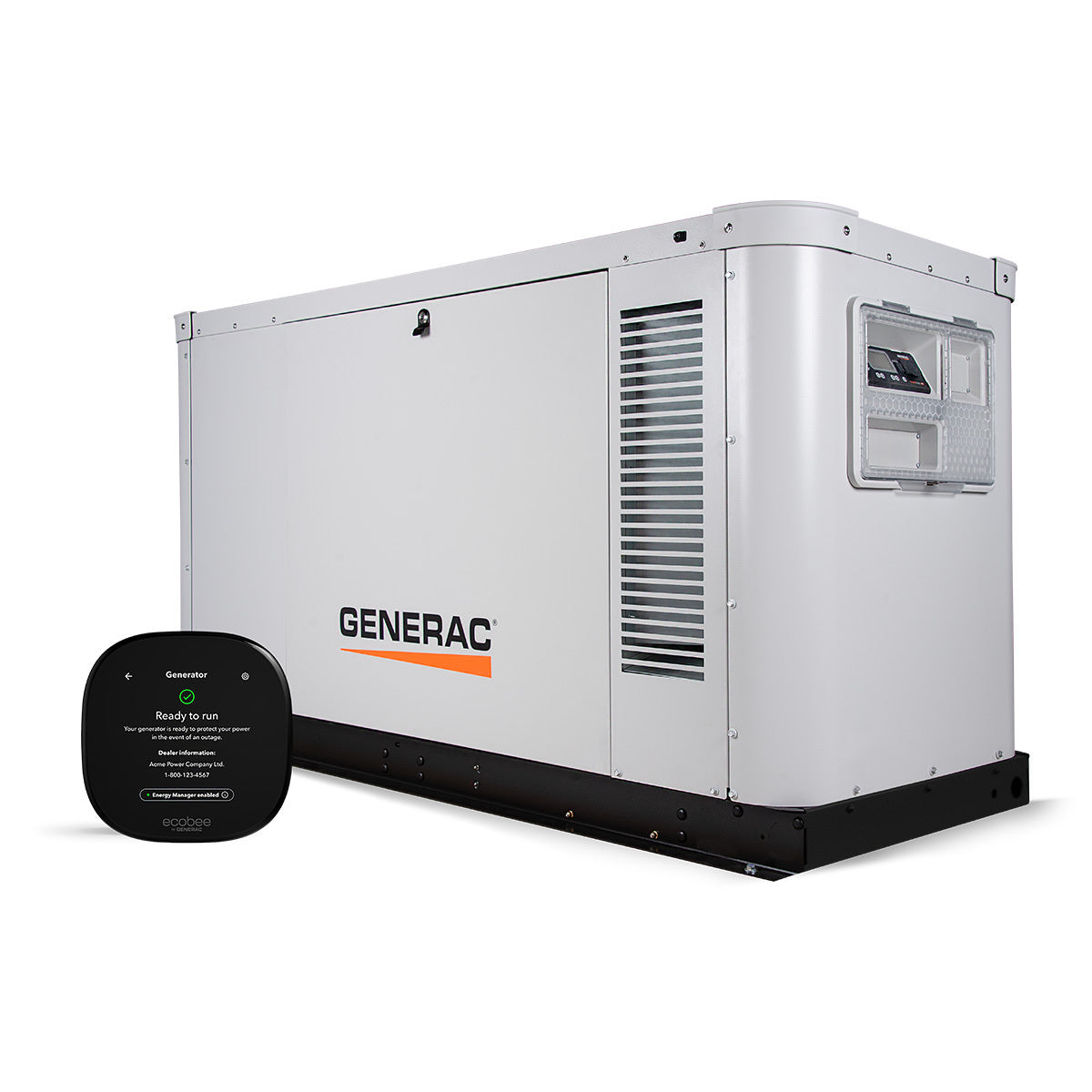 Generac Protector Series XG04845ANAC 48kW Standby Generator 1 Phase w/EMS
