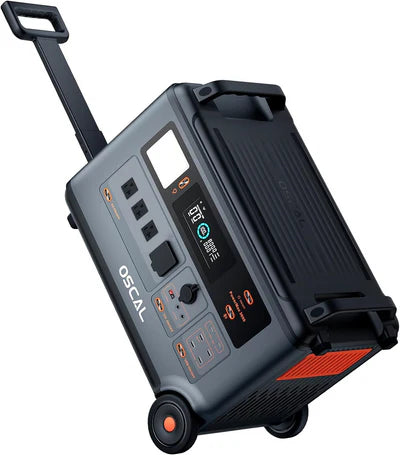 Oscal PowerMax 3600 Portable Power Station 3000W Output 3600Wh New Oscal
