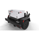 Cummins C12D6RE Portable generator on a white background