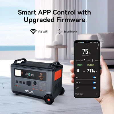Oscal PowerMax 3600 Portable Power Station 3000W Output 3600Wh New Oscal
